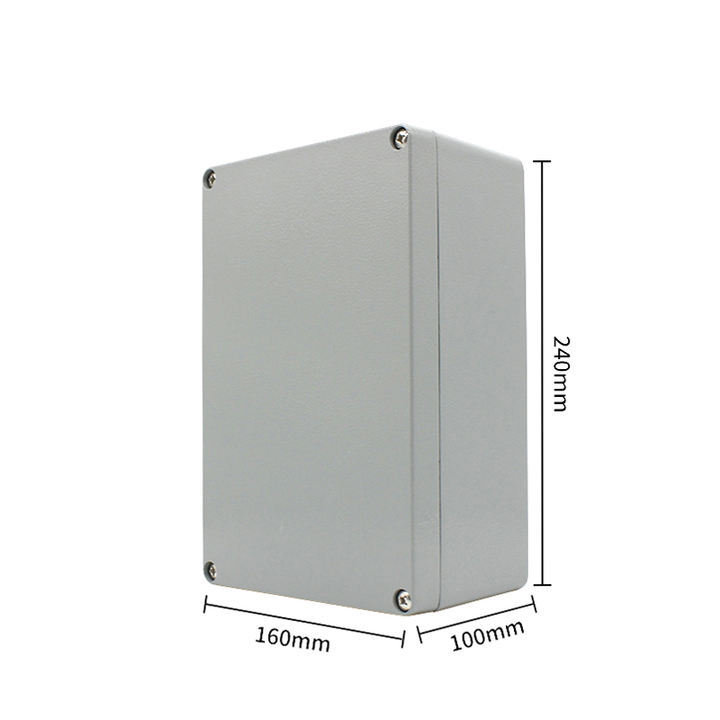 Factory price die cast aluminum enclosure waterproof electronic box for power supply 240*160*100mm