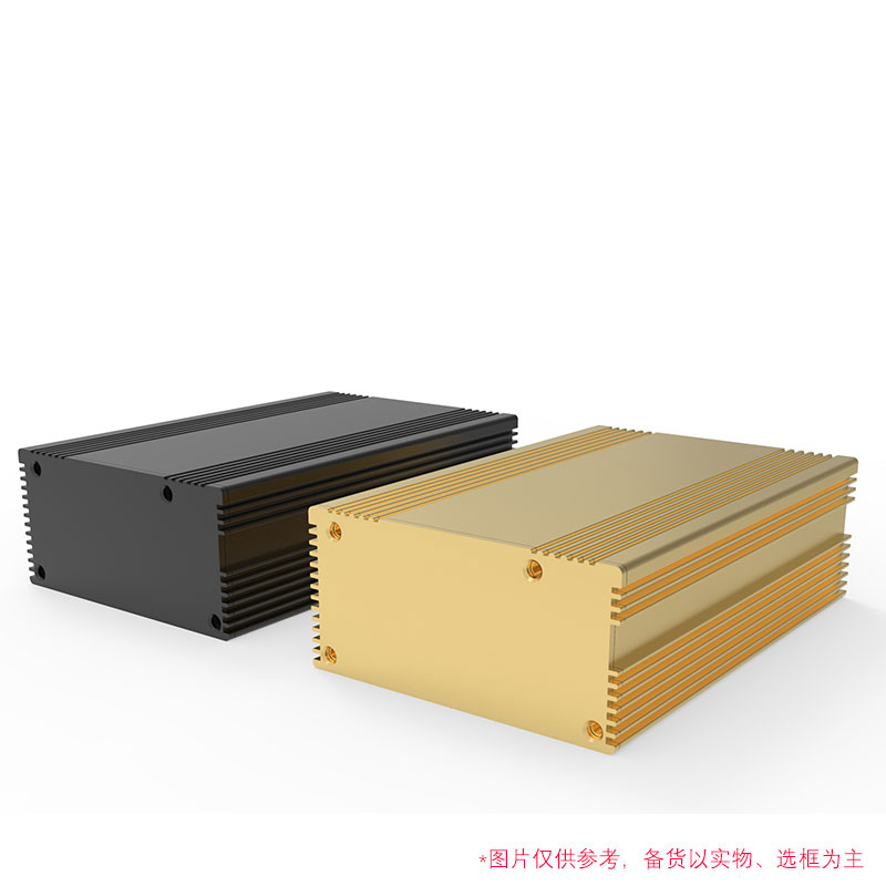 65*31*80mm brushed aluminum alloy case pcb instrument box metal electronic project enclosures