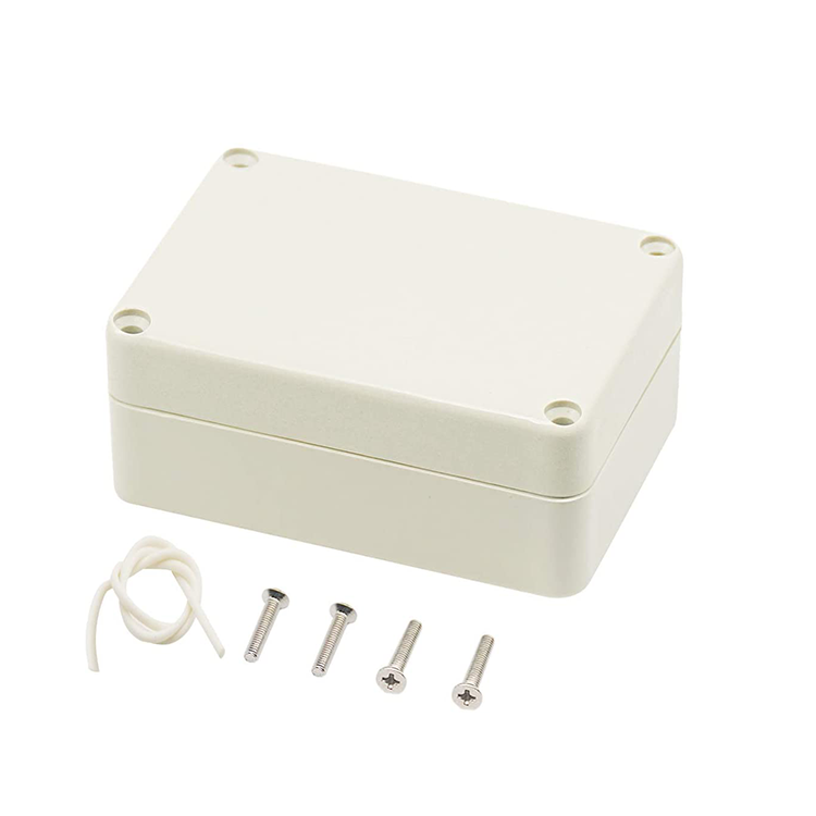 Plastic Outdoor ABS electronic enclosure waterproof junction box PCB electronic components box 83 x 58 x 33 mm