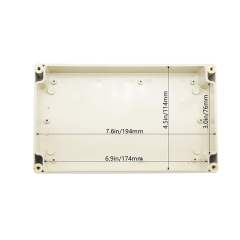 200*120*56mm Waterproof ABS Plastic enclosure Junction Box electronic enclosure project box