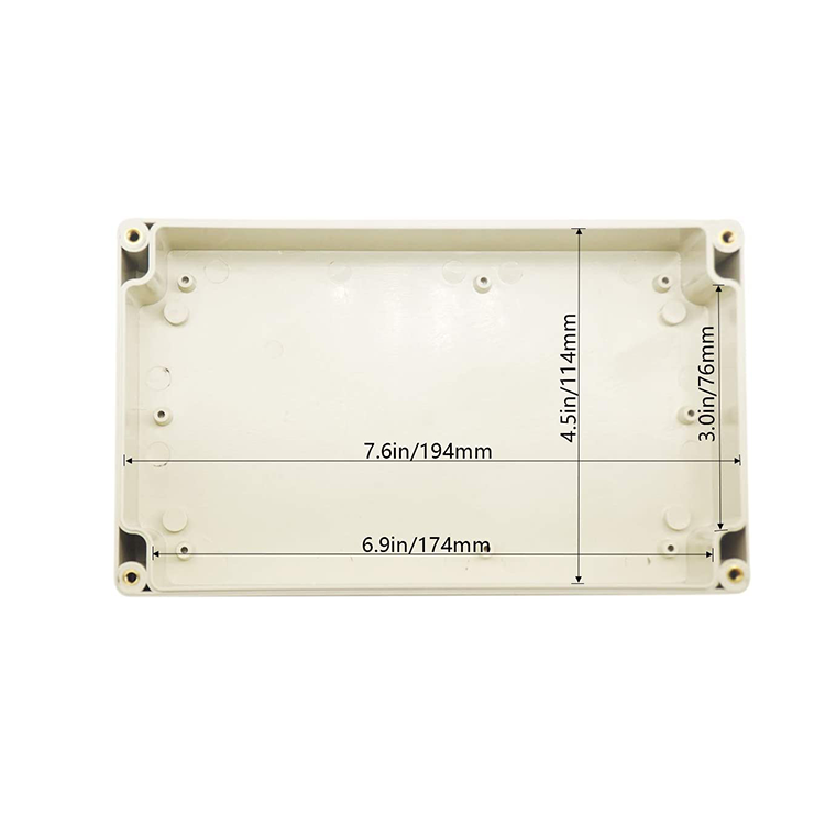 200*120*56mm Waterproof ABS Plastic enclosure Junction Box electronic enclosure project box