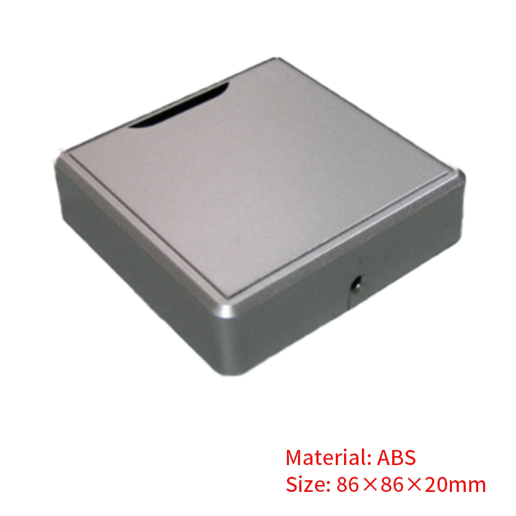 access control enclosure RFID reader enclosure plastic electronic housing 86*86*22mm