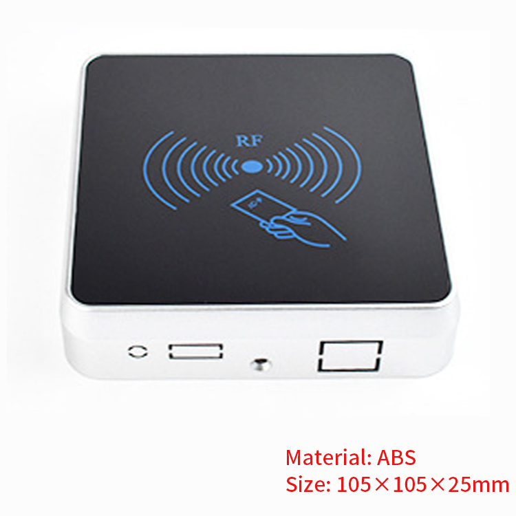 Custom ABS Plastic Injection molding Case Box Enclosure Card Reader Plastic Enclosure105*105*25mm