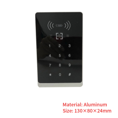 Face Recognition door Access Control RFID card reader enclosure aluminum enclosure130*80*24mm