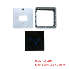 ABS plastic enclosure Access Control RFID reader enclosure plastic enclosure 110*110*21mm