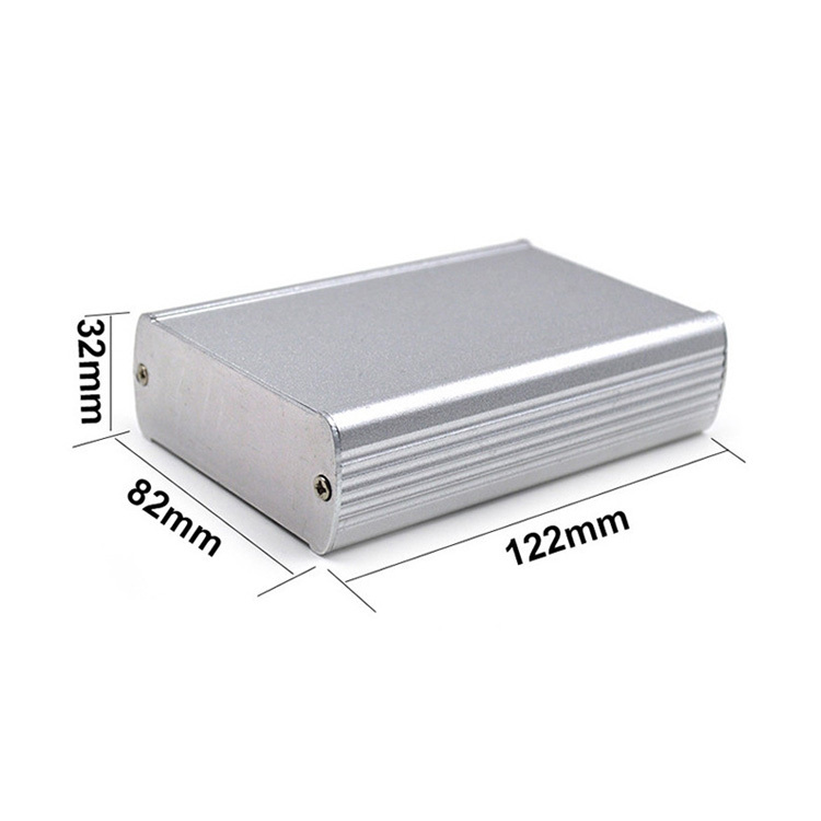 82*32mm-L Anodized Extruded Aluminum Electronic Enclosure PCB Box Case Project Enclosure