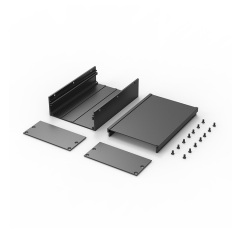 96*45.5mm-L Anodizing Aluminum Extruded Box Aluminium Extrusion Enclosure