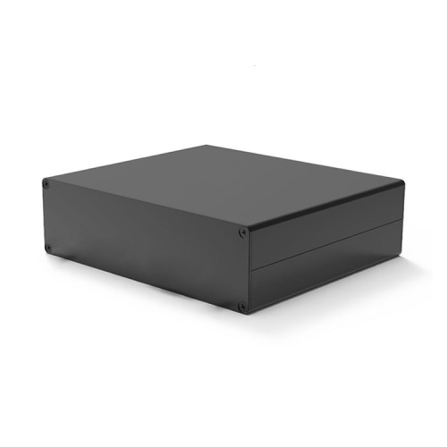 anodized extruded aluminum box electronics junction box 152*44mm-L