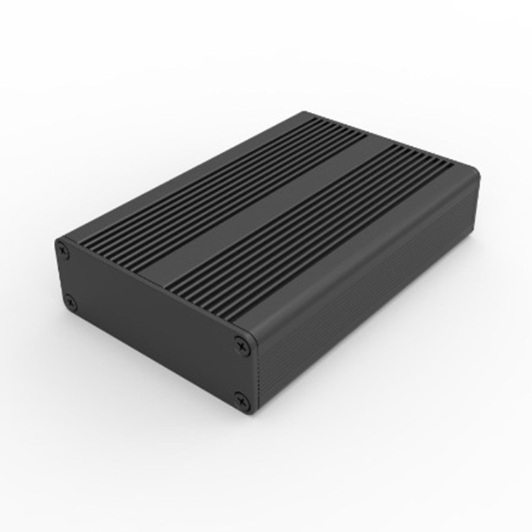 55*19-Lmm high quality anodized extruded aluminum transmitter enclosure