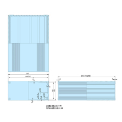 145*68mm-L Freemm Cnc Aluminum Extrusion Enclosure Extruded Aluminum Electronic Enclosure