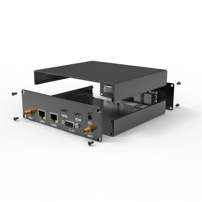 152*44mm-L Custom Aluminum Extrusion Box Extruded Aluminum Enclosure For Electronics