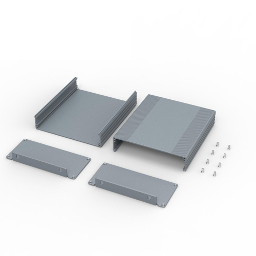107*47mm-L Custom Electronics Housing Extruded Aluminum Box Oem Extruded Aluminum Enclosure