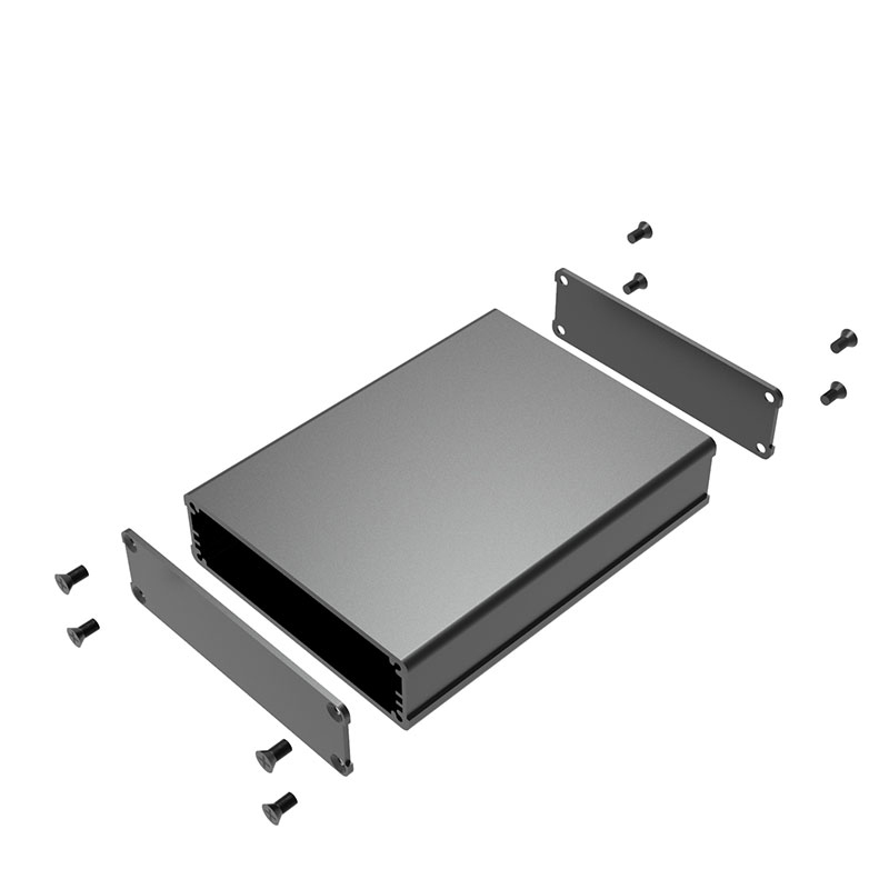 74*22mm-L Extruded Electronics Pcb Aluminum Box Enclosure