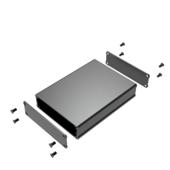 74*22mm-L Extrusion aluminum pcb instrument box case project enclosure electronic diy