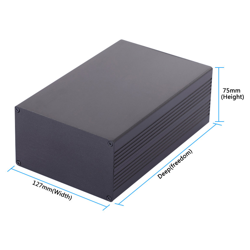 127*75mm-L Aluminium Circuit Board Enclosure Box Aluminium Enclosure Box