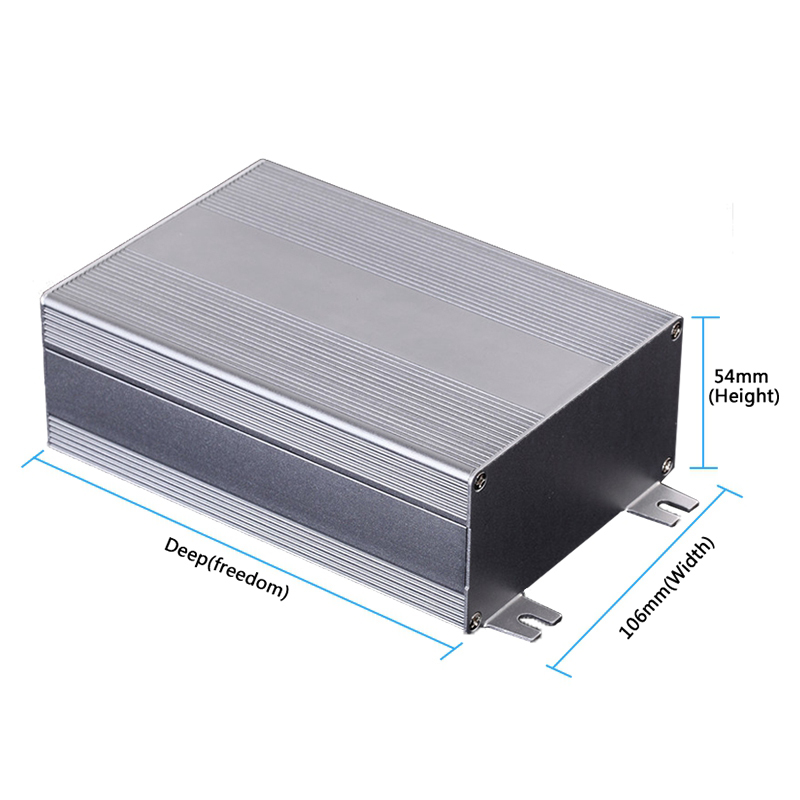 106*54mm-L Custom Aluminum Electronic Instrument Heatsink Case