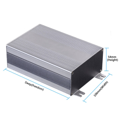 106*54mm-L Custom Aluminu Profile/Section Project Box Aluminum Enclosure Amplifier and Power AMP Box Case