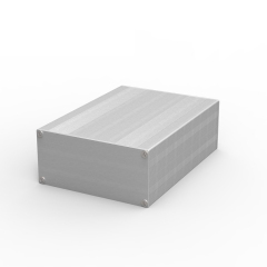 China Supplier customized extruded aluminum junction enclosure and electrical distribution Box 145*68mm-L