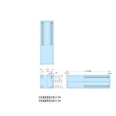 25*25mm-L small diy electrical enclosure boxes anodized aluminum project box