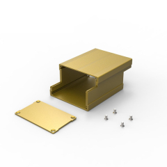 76*46mm-L DIY Aluminum extruded enclosure aluminum case metal housing case for electronic board