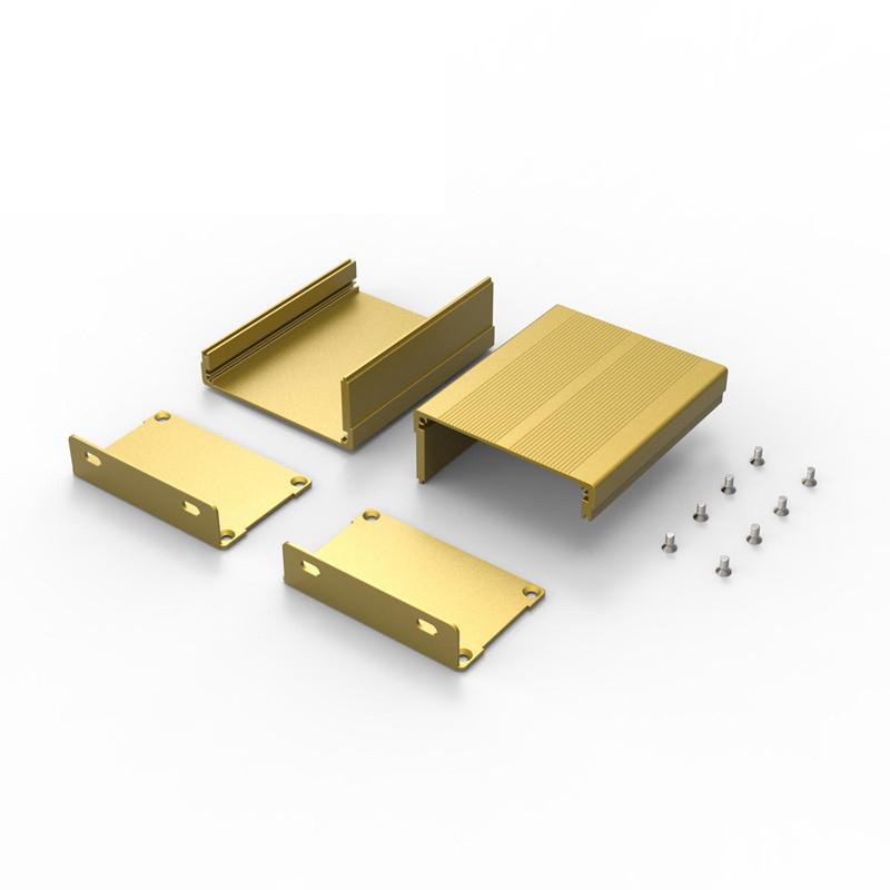 76*46mm-L High Quality Anodized Extruded Profiles Aluminum Enclosure Box