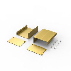 76*46mm-L DIY Aluminum extruded enclosure aluminum case metal housing case for electronic board