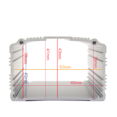 70*46mm-L Aluminum shell aluminum housing for electronic products