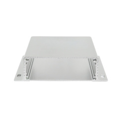104*28mm-L custom aluminum enclosure aluminum case in silver color heat sink function