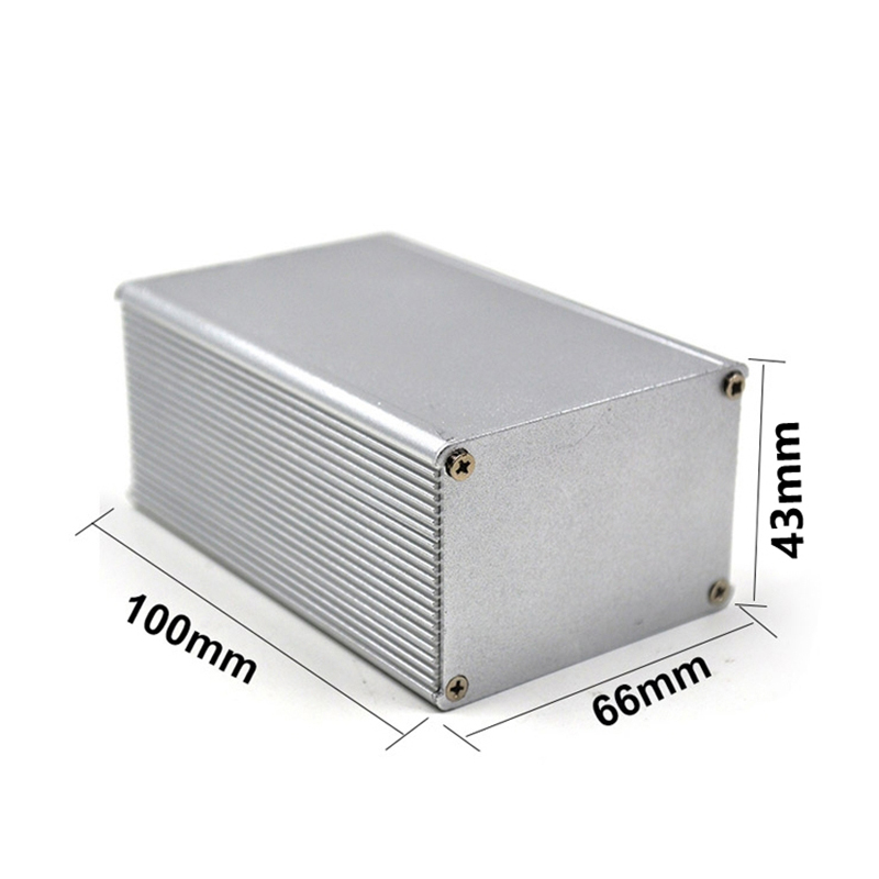66*43mm-L Aluminum Enclosure Case DIY Extruded Electronic Project Box