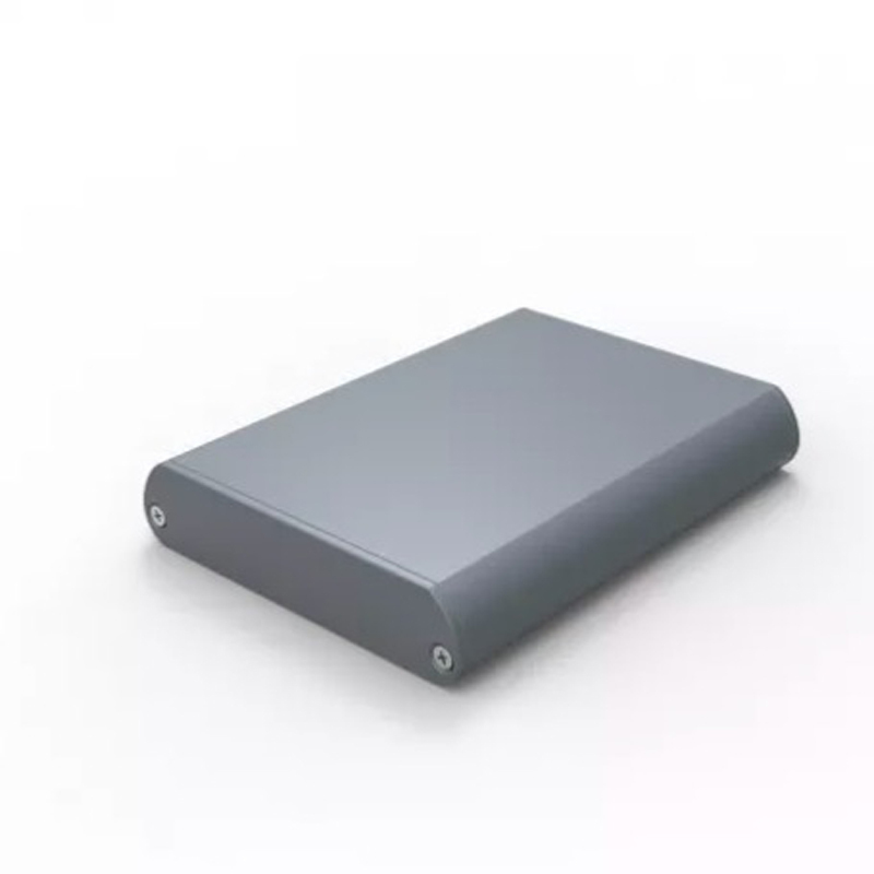57.3*13mm-L Aluminum Extrusion Case Custom Electronic Box Aluminum Extruded Pcb Enclosure