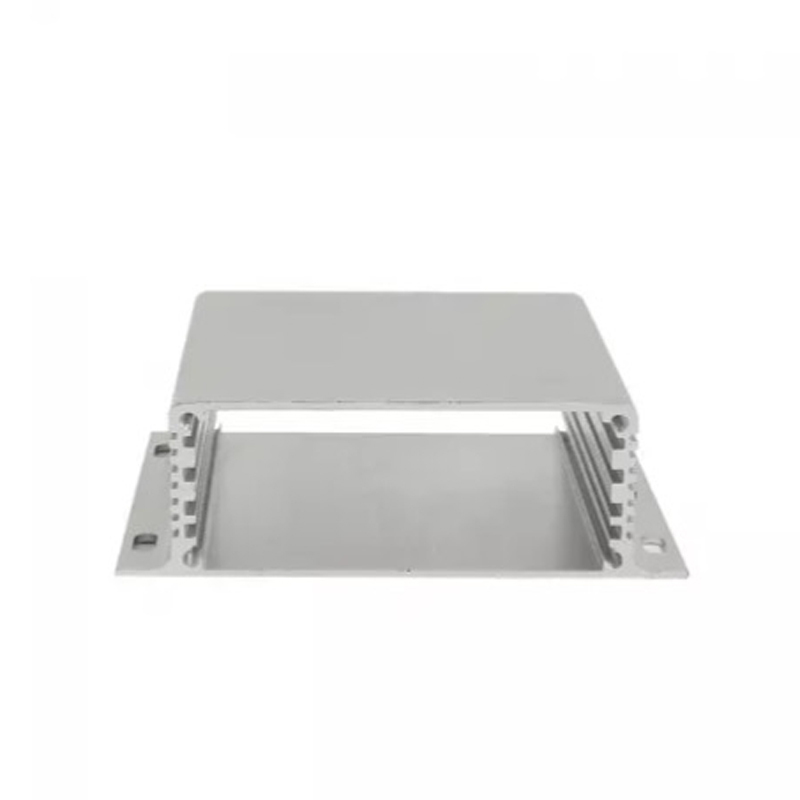 103*33mm-L custom aluminum boxes Housing in Blue color surface powder coating
