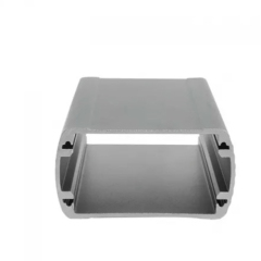 brushed aluminum alloy case pcb instrument box metal electronic project enclosures 82*42.5mm-L