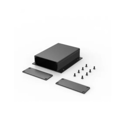 80*23.8mm-L Custom Electronics Aluminum Extruded Enclosure Aluminum Extrusion Box