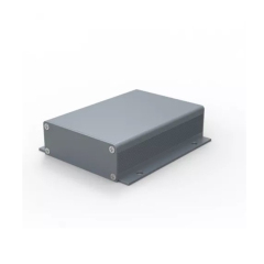 Source manufacturer brushed aluminum alloy case pcb instrument box metal electronic project enclosures 80*23.8mm-L