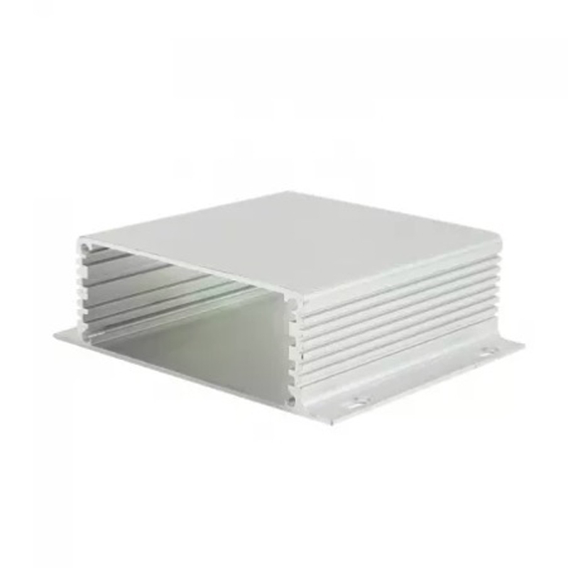 103*33mm-L custom aluminum boxes Housing in Blue color surface powder coating