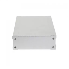 brushed aluminum alloy case pcb instrument box metal electronic project enclosures 65*22mm-L