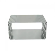 150*75mm-L Aluminum Dark grey color Wall housing extrusion small aluminium boxes
