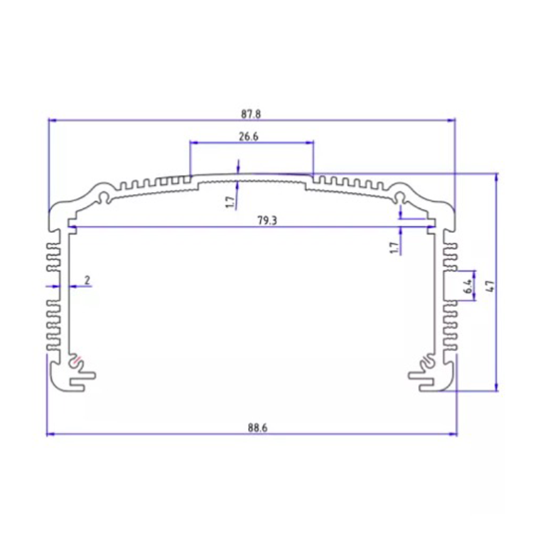 88*47mm-L aluminum junction housing GPS tracker instrument case electronics pcb