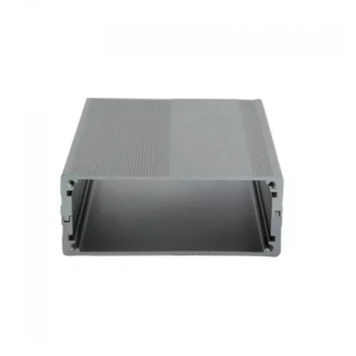 69*27mm-L Silver Aluminium Enclosure Electronic Diecast Stompbox Project Box