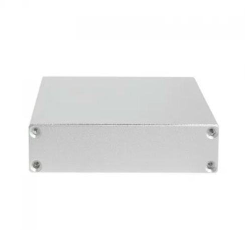Aluminum Electronic Junction Box DIY Housing Instrument Case Enclosure DIY Electronic Project Box Storage Case 98*25mm-L
