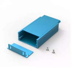 50*21mm-L aluminum extruded enclosure electronics switch box for pcb