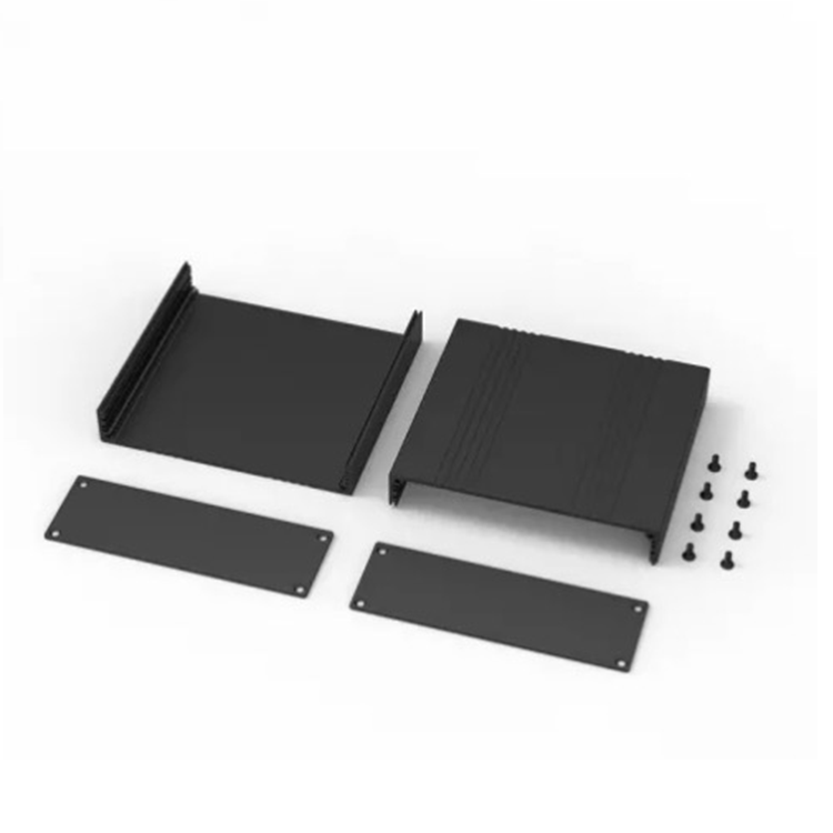 168*54mm-L aluminium project enclosure pcb box black case pcb outdoor equipment