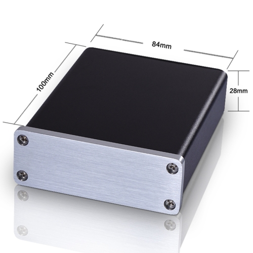High quality electronics enclosure box Aluminum enclosure control box manufacturer 84*28mm-L