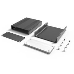 106*40mm-L aluminum power amplifier enclosure metal electronics box instrument
