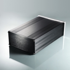 Professional custom aluminum box case electronics enclosure box junction box manufacturer 145*68mm-L