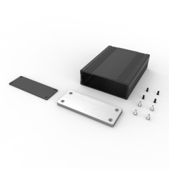 OEM customized electronics case box aluminum enclosure junction box connection box manufacturer 82.8*28.8mm-L