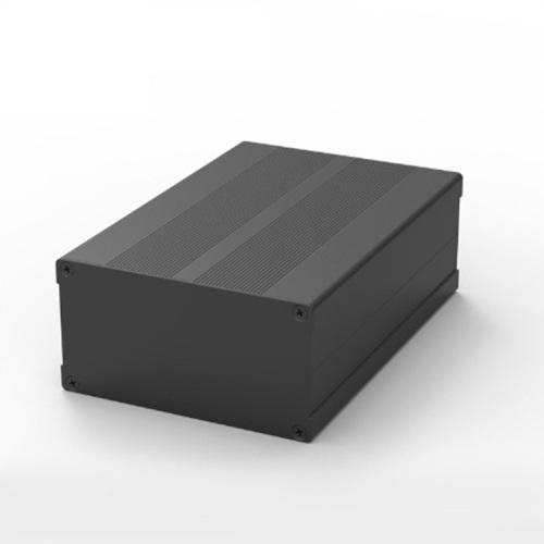 brushed aluminum alloy case pcb instrument box metal electronic project enclosures box case 106*55mm-L