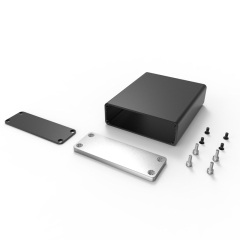84*28mm-L electrical enclosure box china aluminum case metal enclosure box