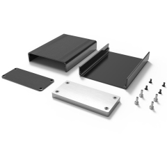 project enclosure metal aluminium junction box electric case manufacturer 88*38mm-L