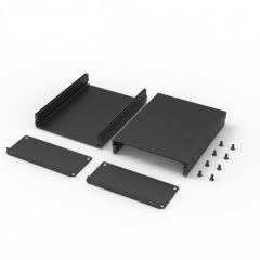 OEM electrical aluminum chassis box electronics project enclosure box manufacturer 97*40mm-L